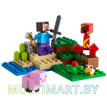 Конструктор LEGO Minecraft 21177 Засада Крипера картинка 3